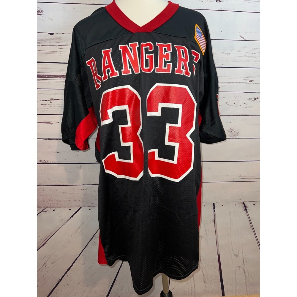 Delong New York Rangers Hockey Jersey XL Extra Large #33 33 USA Vintage Nylon